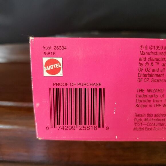 Barbie Ken as Scarecrow Wizard of Oz 1999 - Picture 7 of 10